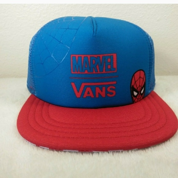 vans spiderman hat
